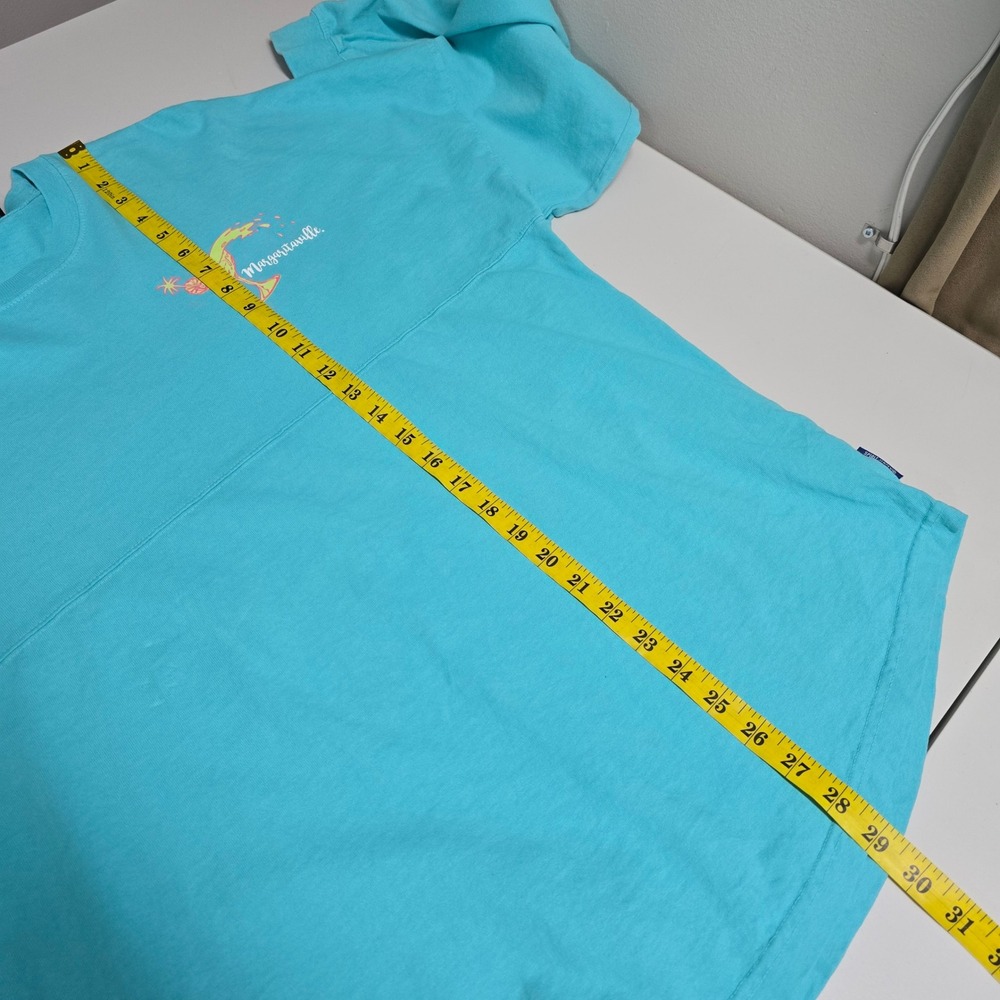 Spirit Jersey Margaritaville Women‎ Medium Blue It's 5 O'clock Somewhere Graphic - Picture 10 of 11